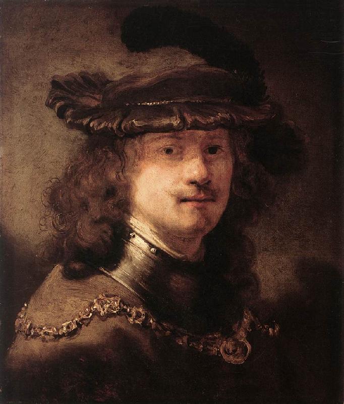 FLINCK, Govert Teunisz. Portrait of Rembrandt df Germany oil painting art